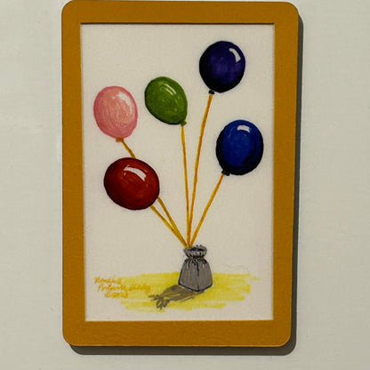 Balloons, 2"x3" MAGNET