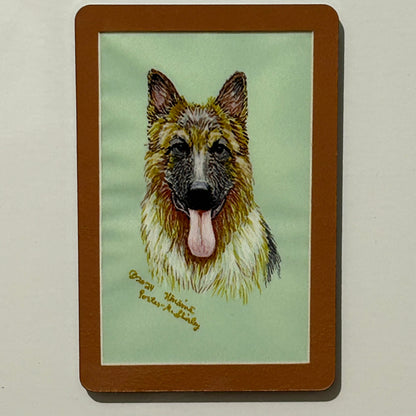 German Shepherd (dog), 2"x3" MAGNET