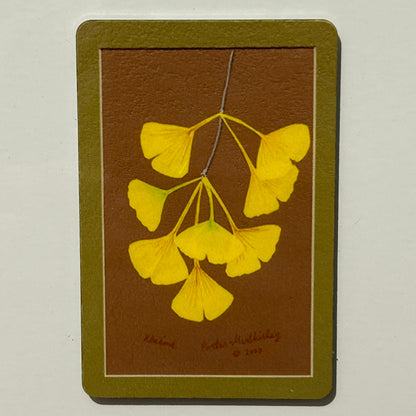 Ginkgo Leaves (Yellow), 2"x3" MAGNET