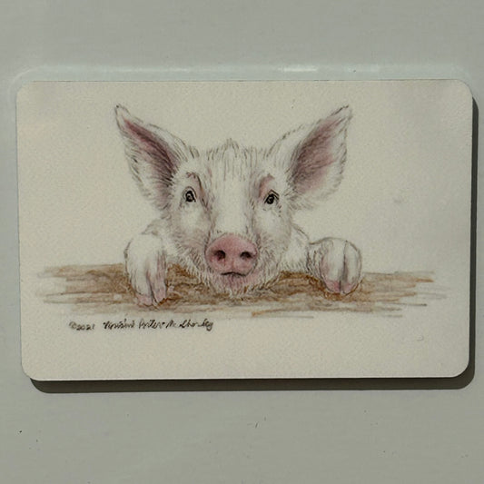 Piglet, 2"x3" MAGNET