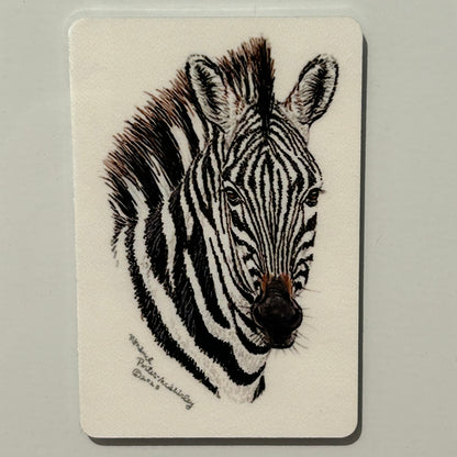 Zebra, 2"x3" MAGNET