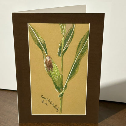 Cornstalk, 5x7 NOTECARD with Envelope